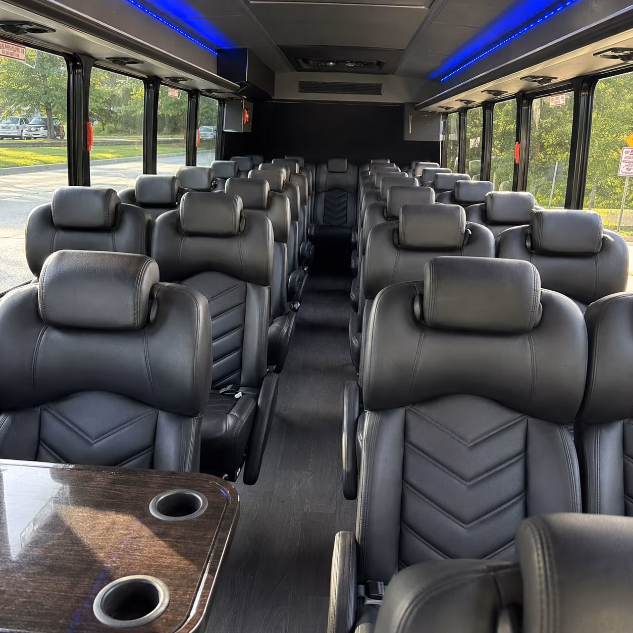 airport transfer buses for out of town wedding guests arriving in tracy