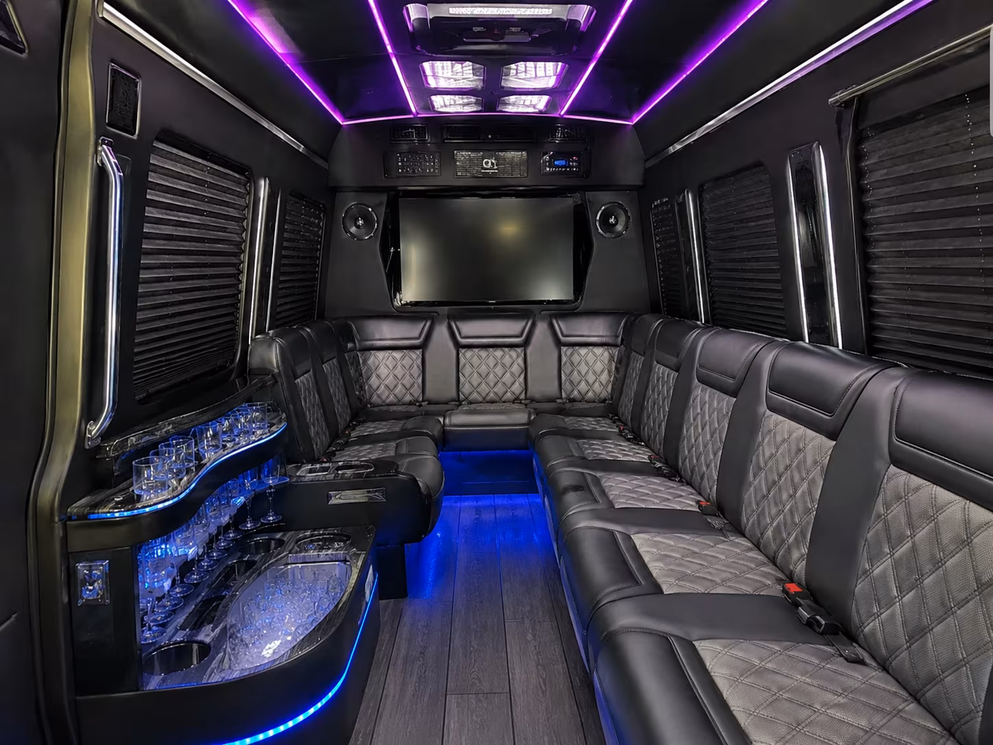 tracy airport transportation onboard seating