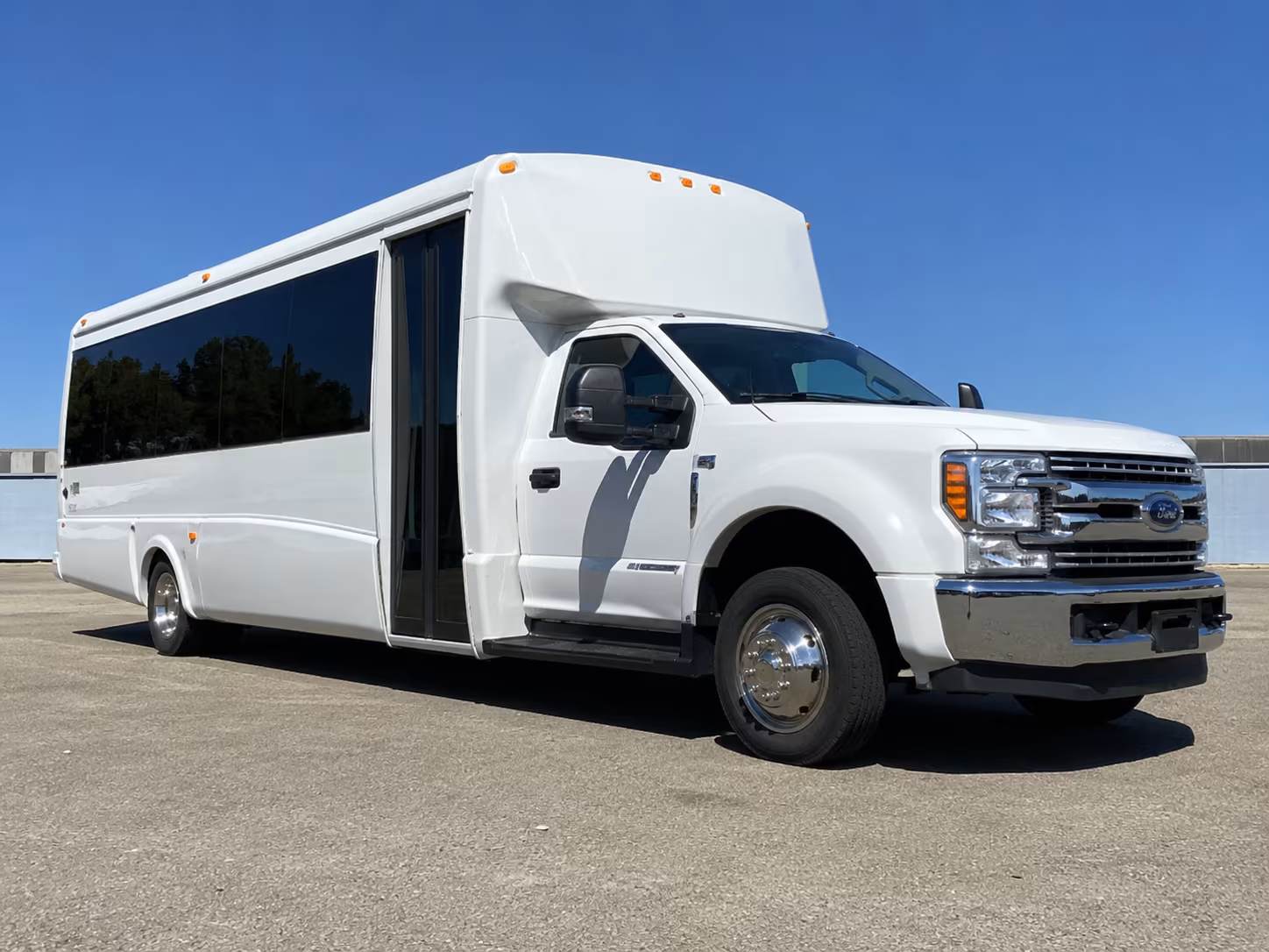 tracy concert transportation onboard seating