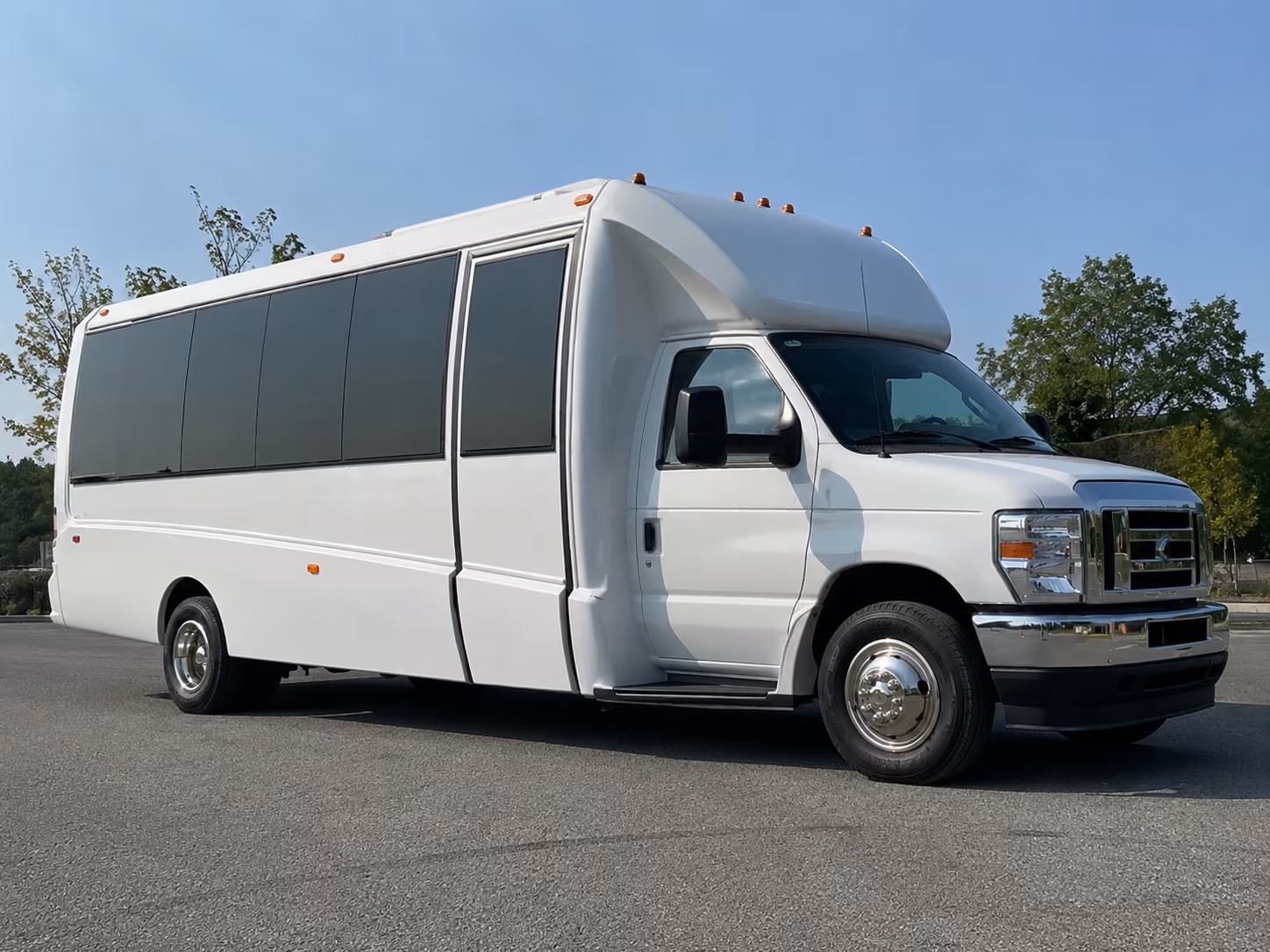 tracy party bus booking step 1