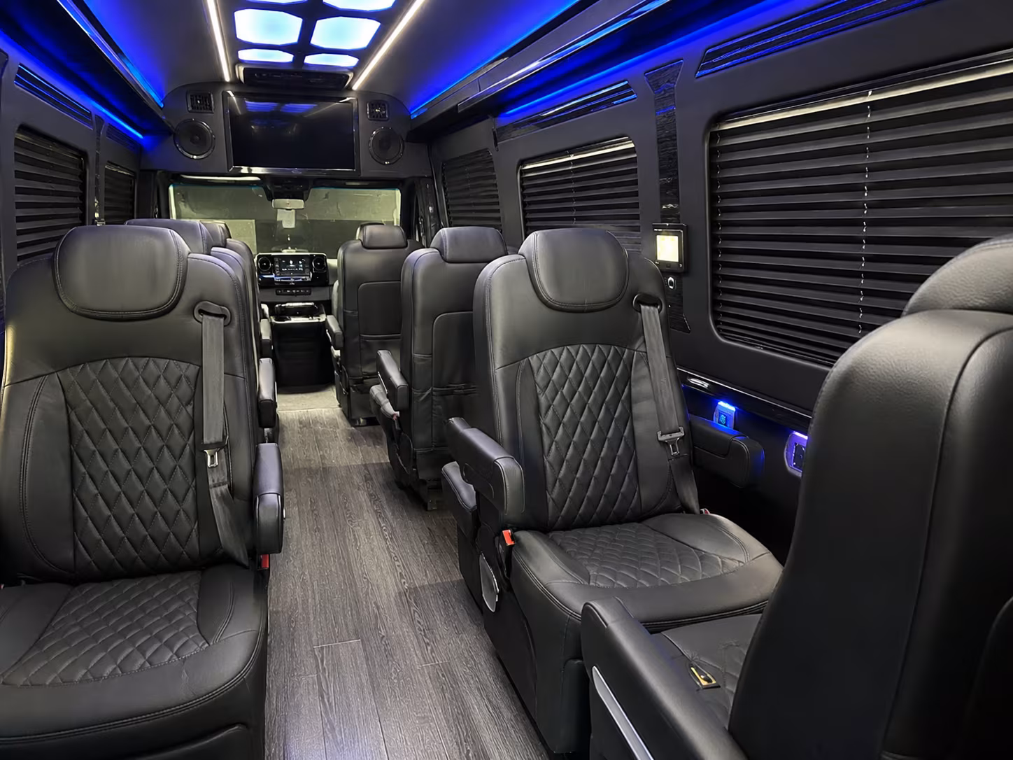 tracy sprinter van with driver interior